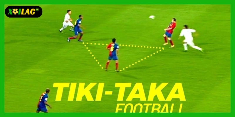 Gegenpressing, Tiki-taka & Catenaccio: Ba Hệ Thống Chiến Thuật Huyền Thoại Làm Thay Đổi Bóng Đá Hiện Đại 2 Tiki-taka kiểm soát bóng và không gian đỉnh cao trong bóng đá hiện đại
