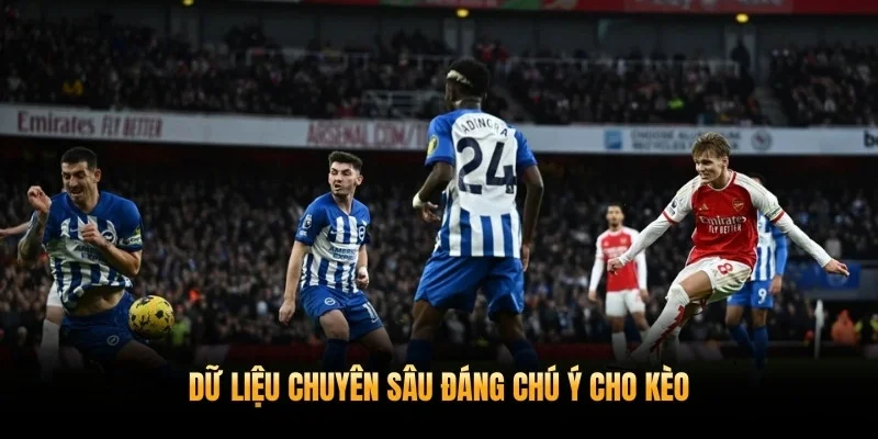 Soi Kèo Brighton Vs Arsenal 5/3 – Pháo Thủ Củng Cố Ngôi Vương Premier League 4 Dữ liệu chuyên sâu đáng chú ý cho kèo